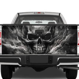 Lumberjack Skull With Axes Vinyl Decal Sticker 2-Pack - 5.5 Inch Outdoor Design