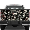 thumbnail image 1 of Lotusprinthandmade Skull Skeleton Tailgate Wrap 26"x66", Skull Truck Tailgate Decal Sticker Wrap, 1 of 4