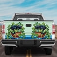 thumbnail image 1 of Lotusprinthandmade Sleeping Cat Lovers Tailgate Wrap 2 Sizes (26"x66"), cute sleeping cat tailgate graphic, cozy cat truck decal, 1 of 5