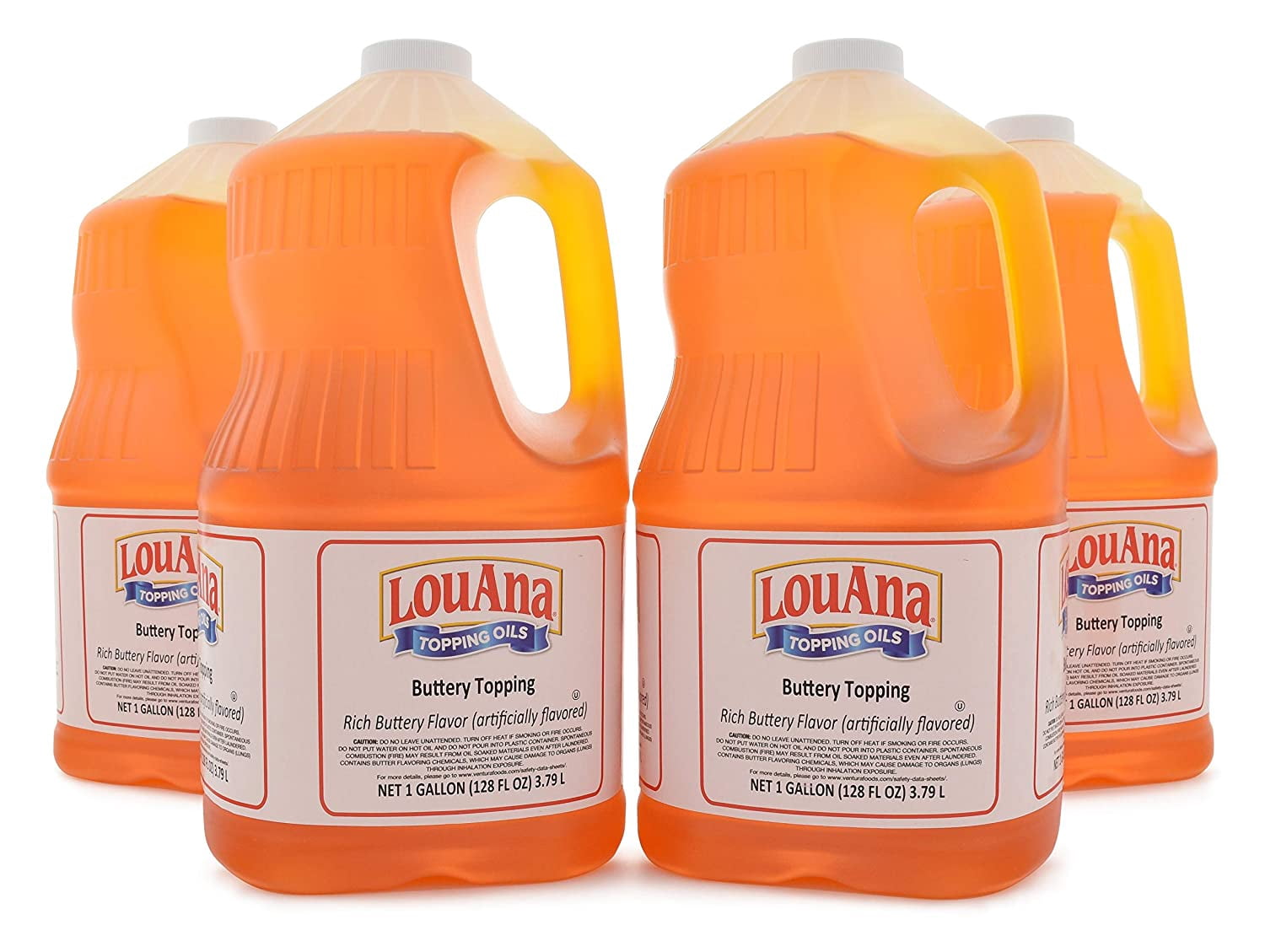 Lou Ana Premium Buttery Oil, 1 Gallon, 4 Pack - Walmart.com