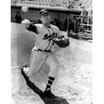 thumbnail image 1 of Lou Burdette At County Stadium In Milwaukee Preparing For The Opening Game Of The 1958 World Series Against The New York Yankees.. Courtesy Csu Archives  Everett Collection History (18 x 24), 1 of 1
