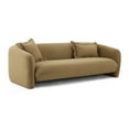 thumbnail image 1 of Lou Cafe Au Lait Performance Velvet Sofa, 1 of 4