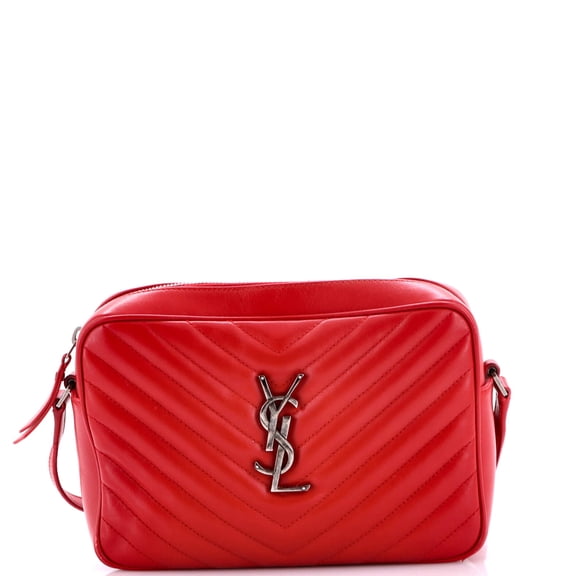 Lou Camera Bag Matelasse Chevron Leather Small By Rebag