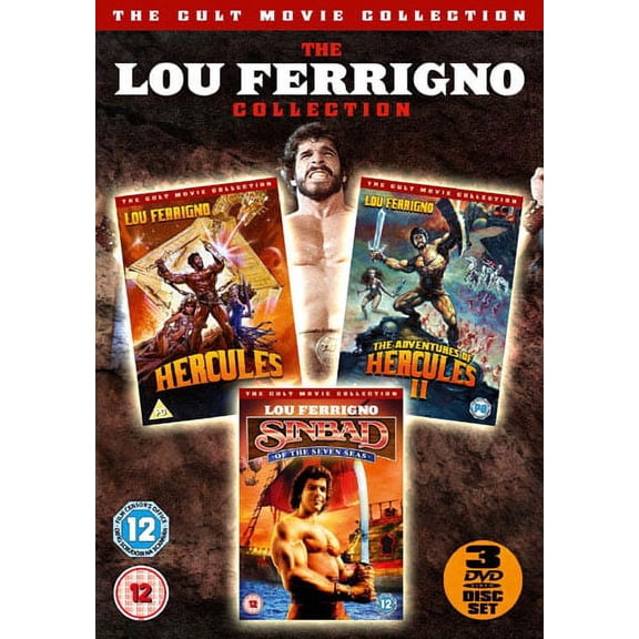 The Lou Ferrigno Collection - 3-DVD Box Set ( Hercules / The Adventures of Hercules II (Le avventure dell'incredibile Ercole) / Sinbad of the Sev [ NON-USA FORMAT, PAL, Reg.2 Import - United Kingdom ]