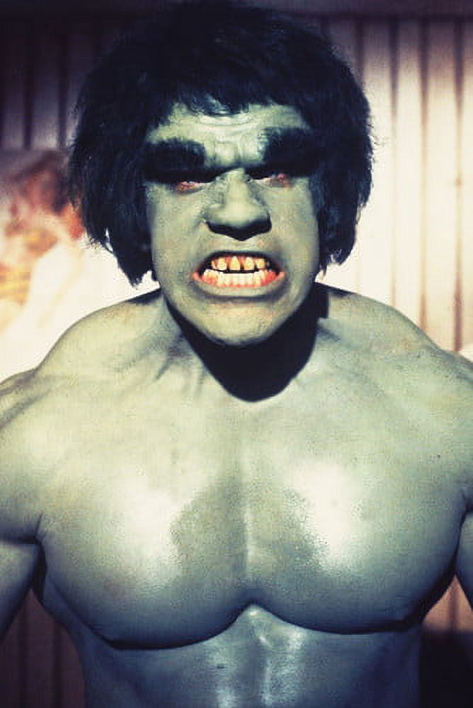 Lou Ferrigno as the Incredible Hulk in getting angry 24x36 Poster ...