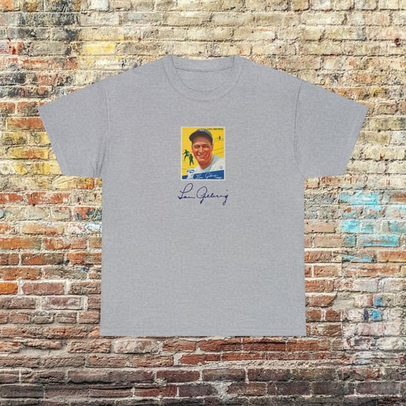 Lou Gehrig Baseball Card Shirt