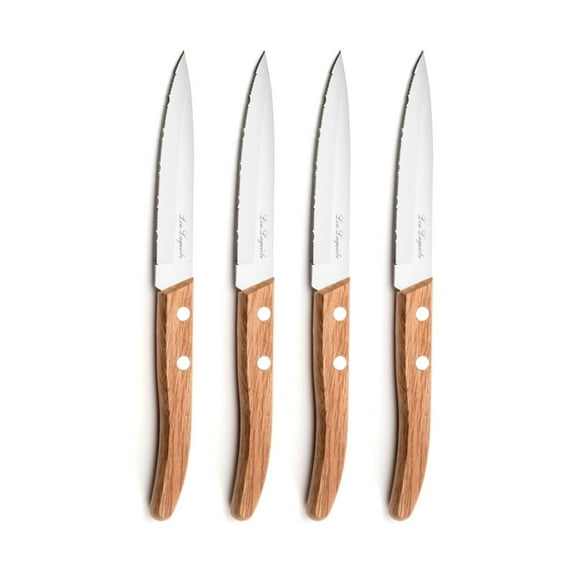 "Forest" Steak Knife Set, wood handle, 4pcs.