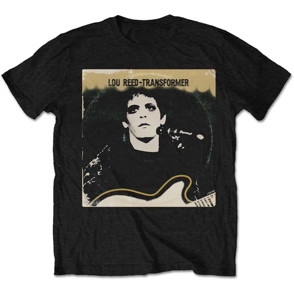 Lou Reed Unisex T-Shirt Transformer Vintage Cover (Small)