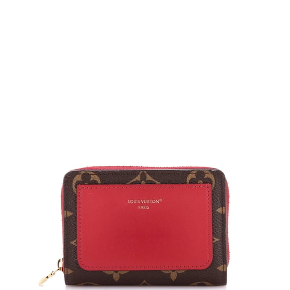 Lou Wallet Monogram Canvas with Leather By Rebag