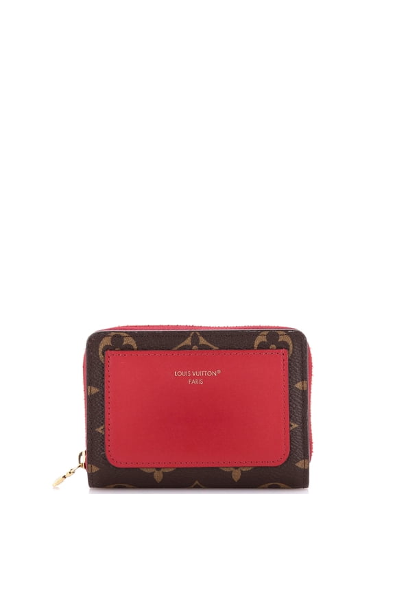 Lou Wallet Monogram Canvas with Leather By Rebag