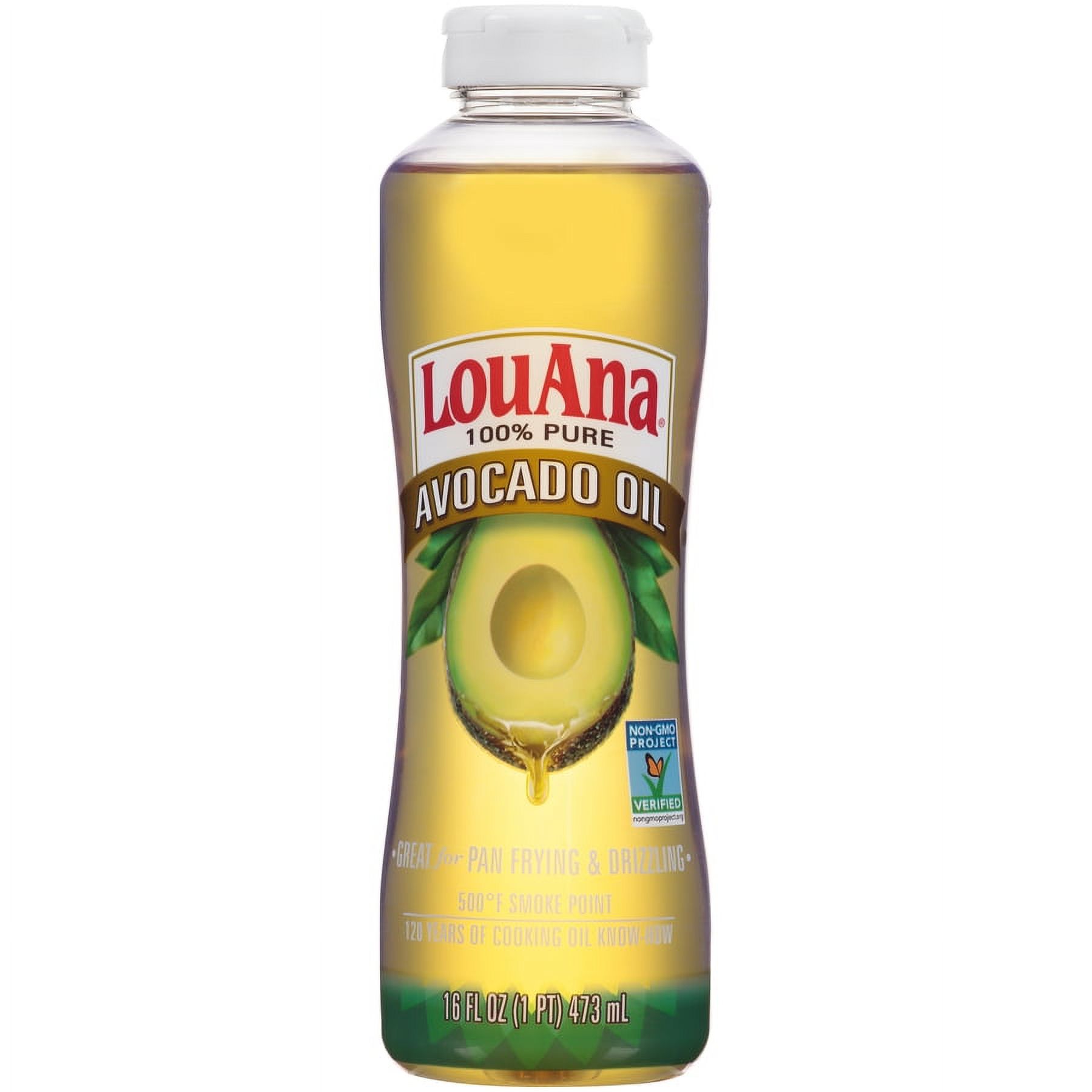 LouAna 100% Pure Avocado Oil, 16 Oz - image 1 of 8
