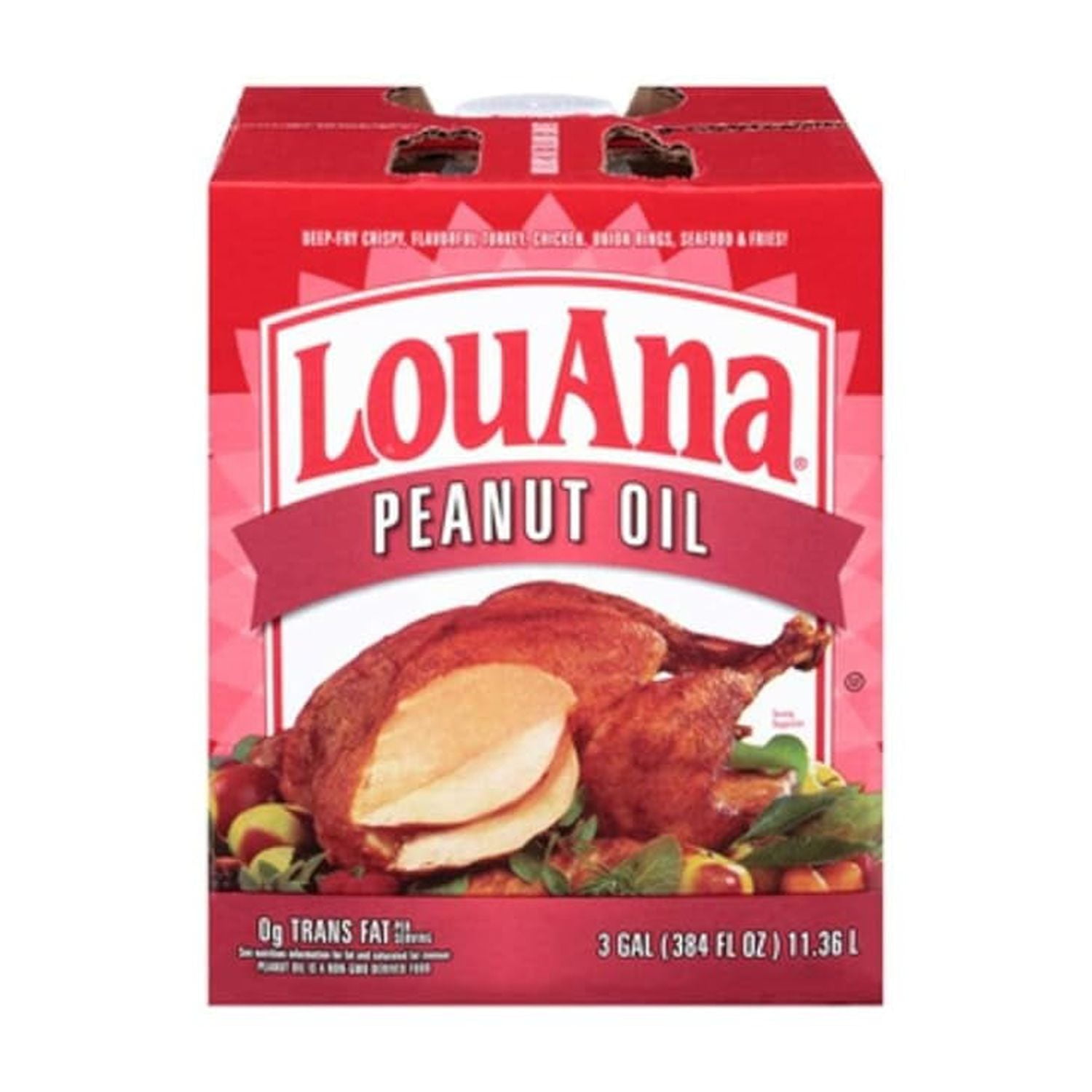 LouAna Peanut Frying Oil 3 gal. Boxed