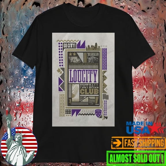 LouCity FC Playoff 2025 Poster T-Shirt