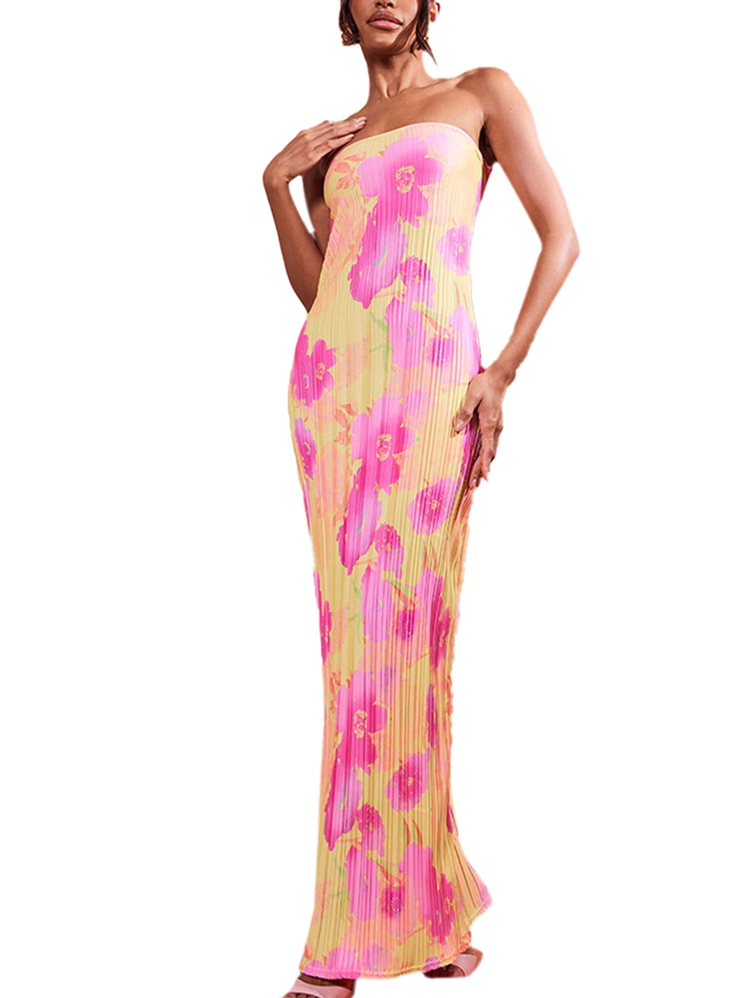 Chocolate Plisse Chiffon Bardot Blouse | Tops | PLT CA