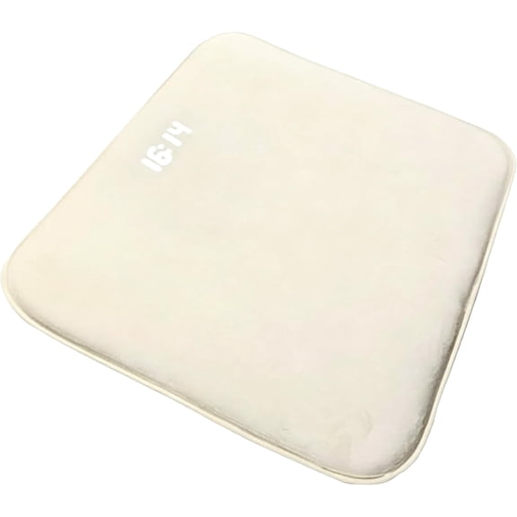 Loud Alarm Clock for Heavy Sleepers Adults, Stand-On Smart Floor Mat with 10-Second Pressure Shutoff, Adjustable Volume and LED Time Display