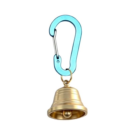 Loud Bear Bell with Silencer,Bear Bells for Hiking,Aluminum Alloy Bell for Bears Deterrent, Survival, Camping, Hiking, Biking, Climbing