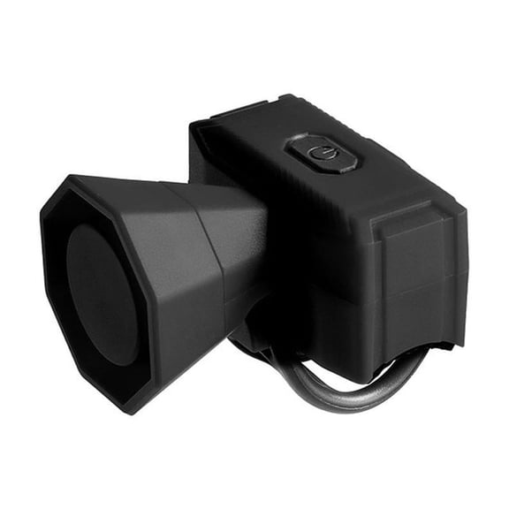 Loud Electric Bike Horn Bicycle Bell - 120dB Rechargeable Alarm Sound for Cycling Safety, Waterproof Design, Easy Install