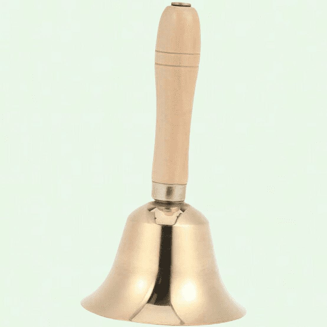 Loud Hand Bell for Teachers and Weddings - Clear Ringing Sound ...
