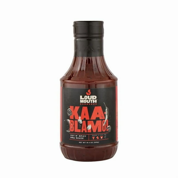 Loud Mouth Heat & Spicy BBQ Sauce 20 oz