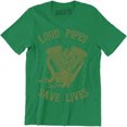 thumbnail image 1 of Loud Pipes Save Lives Mens biker rider motor engine Modifications Car T-Shirt, 1 of 4