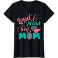 thumbnail image 1 of Loud & Prod Cheer Mom - Mother Mom Cheerleading T-Shirt, 1 of 3