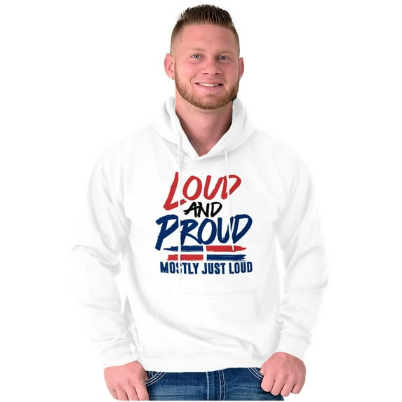 Loud Proud Dominican Heritage Pride Hoodie Sweatshirt Women Men Brisco Brands X