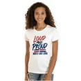 thumbnail image 1 of Loud Proud Dominican Heritage Pride Womens Slim Fit Graphic Tee Brisco Brands M, 1 of 5