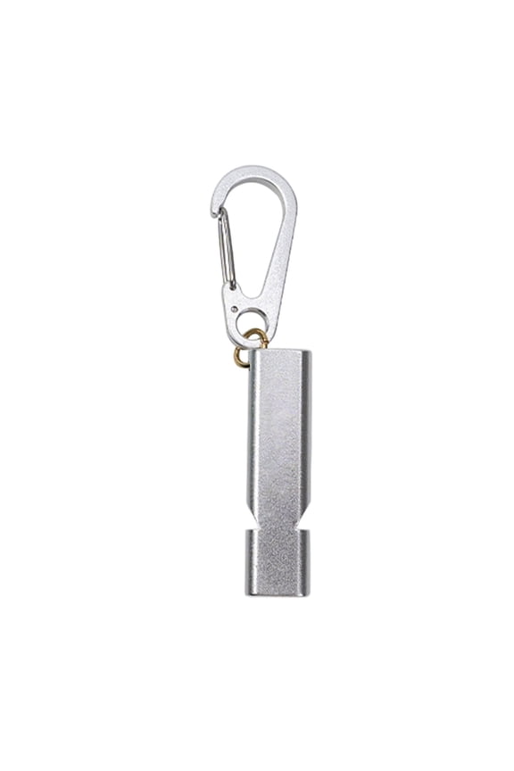 Loud Safety Whistle Keychain for Self Defense & Emergency - Aluminum Survival Whistle for Women Men, Outdoor Activities, Hiking, Camping, Boating, and Dog Training