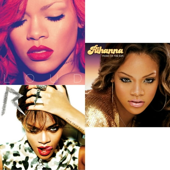 Loud & Talk That Talk & Music Of The Sun [LP Vinyl Bundle]
