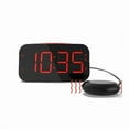 thumbnail image 1 of HUIYUE Loud Vibrating Alarm Clock, Digital Display, Dual Alarms, Hearing Impaired, 1 of 7