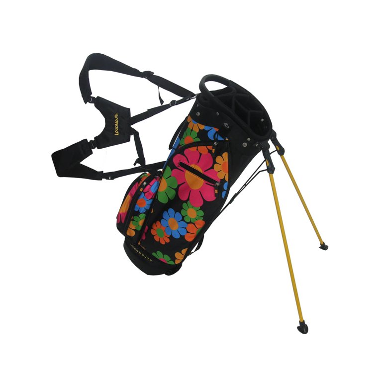 LoudMouth Golf Stand Bag, Magic Bus Flowers - - Walmart.com