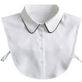 thumbnail image 1 of LoudSung Detachable Half Shirt Blouse Fake Collar Classic Dickey False Collar Design for Women Girls, 1 of 7
