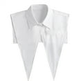 thumbnail image 1 of LoudSung Fake Collar Detachable Half Shirt Blouse False Collar Academic Style Suit Vest Design for Women Girls, 1 of 7