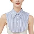 thumbnail image 1 of LoudSung Fake Collar Detachable Half Shirt Blouse False Collar Elegant Dickey Office Collar Design for Women Girls, 1 of 7