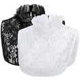 thumbnail image 1 of LoudSung Fake Collar Detachable Half Shirt Blouse False Collar Floral Lace Hollow Stand Top Elegant for Women Girls, 1 of 7