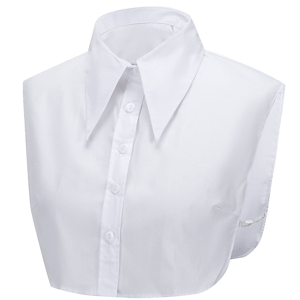 LoudSung Fake Collar Detachable Half Shirt Blouse False Collar with Big ...