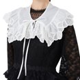 thumbnail image 1 of LoudSung Fake Collar Shawl Detachable Blouse False Collar Cape Collar Wrap Multiple Styles Top Elegant for Women Girls, 1 of 7