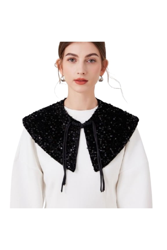 Soft Sequin Shawl Wrap Elegant Shining Cape Evening Wedding Party or Travel for Women Girls