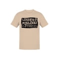 thumbnail image 1 of Louder Prouder Punked, Bold Gothic Art Design Men's T-shirt, 1 of 3