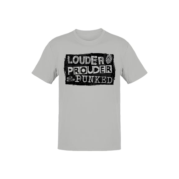 Louder Prouder Punked, Bold Gothic Art Design Women's T-shirt