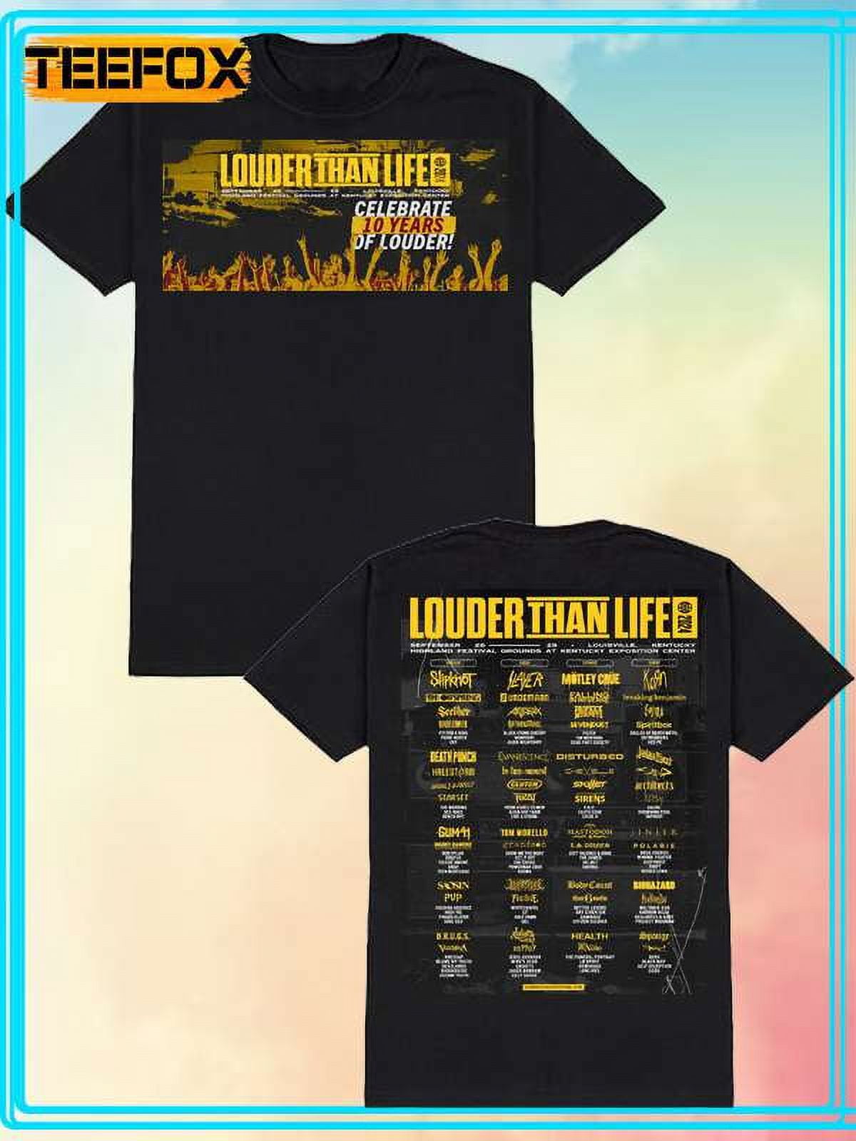 Louder Than Life 2024 Biggest Rock Festival Tour TShirt