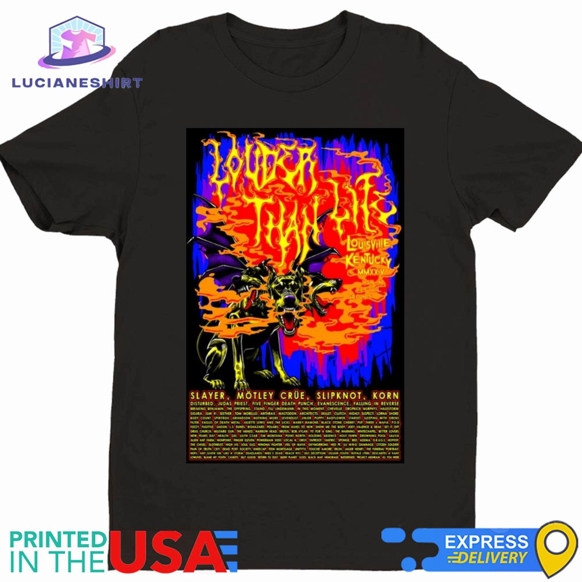 Louder Than Life 2024 Poster Shirt