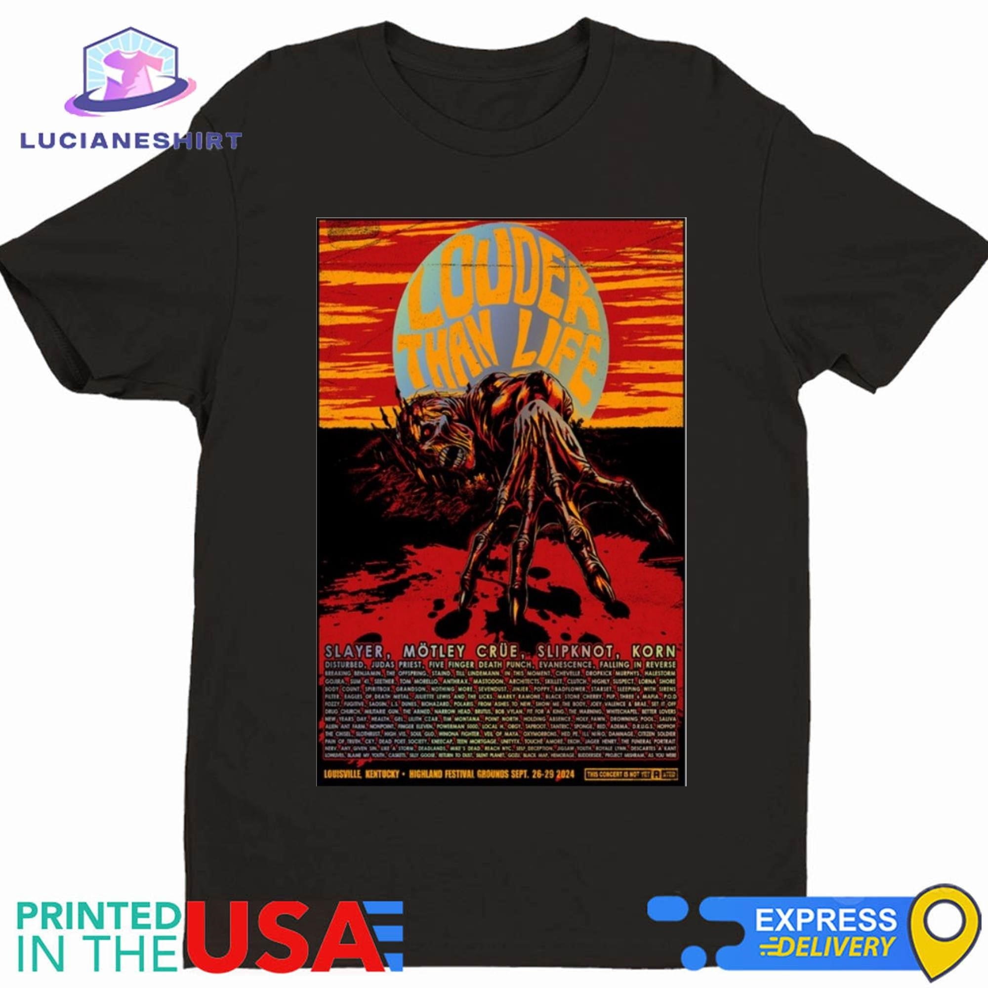 Louder Than Life Event Louisville Ky 2024 Shirt