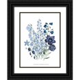 thumbnail image 1 of Loudon, Jane 19x24 Black Ornate Wood Framed with Double Matting Museum Art Print Titled - Loudon Florals IV, 1 of 4