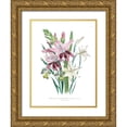 thumbnail image 1 of Loudon, Jane 25x32 Gold Ornate Wood Framed with Double Matting Museum Art Print Titled - Lily Garden II, 1 of 4