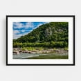 thumbnail image 1 of Loudoun Heights on a Summer Day - Harpers Ferry West Virginia Photography Landscape Nature Scenic Forest Mountain Wilderness Black Framed Wall Art Print 24 x 36 inches, 1 of 8