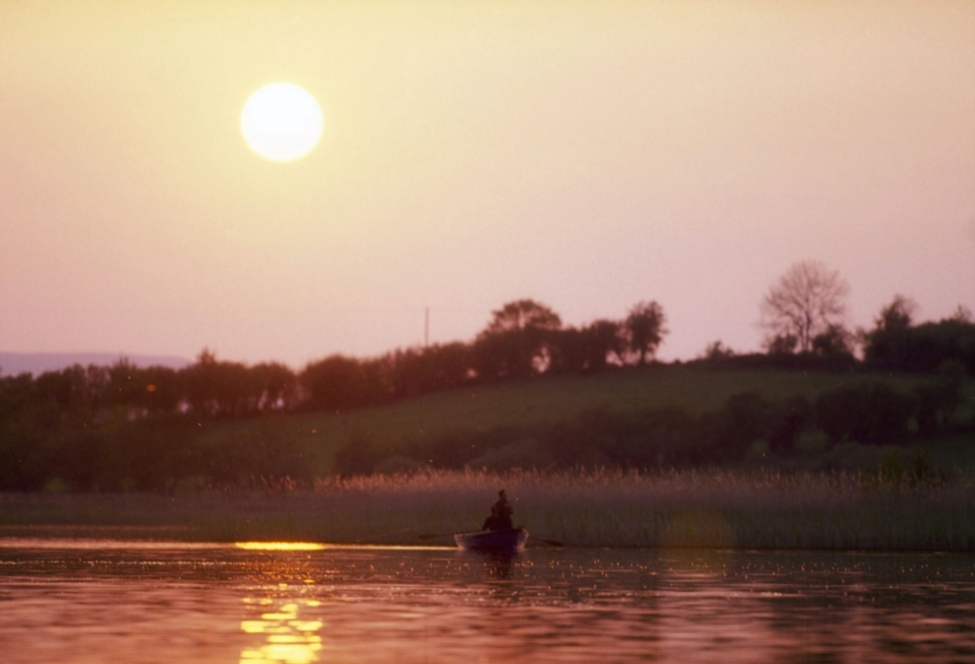 Lough Arrow Co Sligo Ireland Angling Canvas Art - The Irish Image Collection Design Pics (36 x 24)