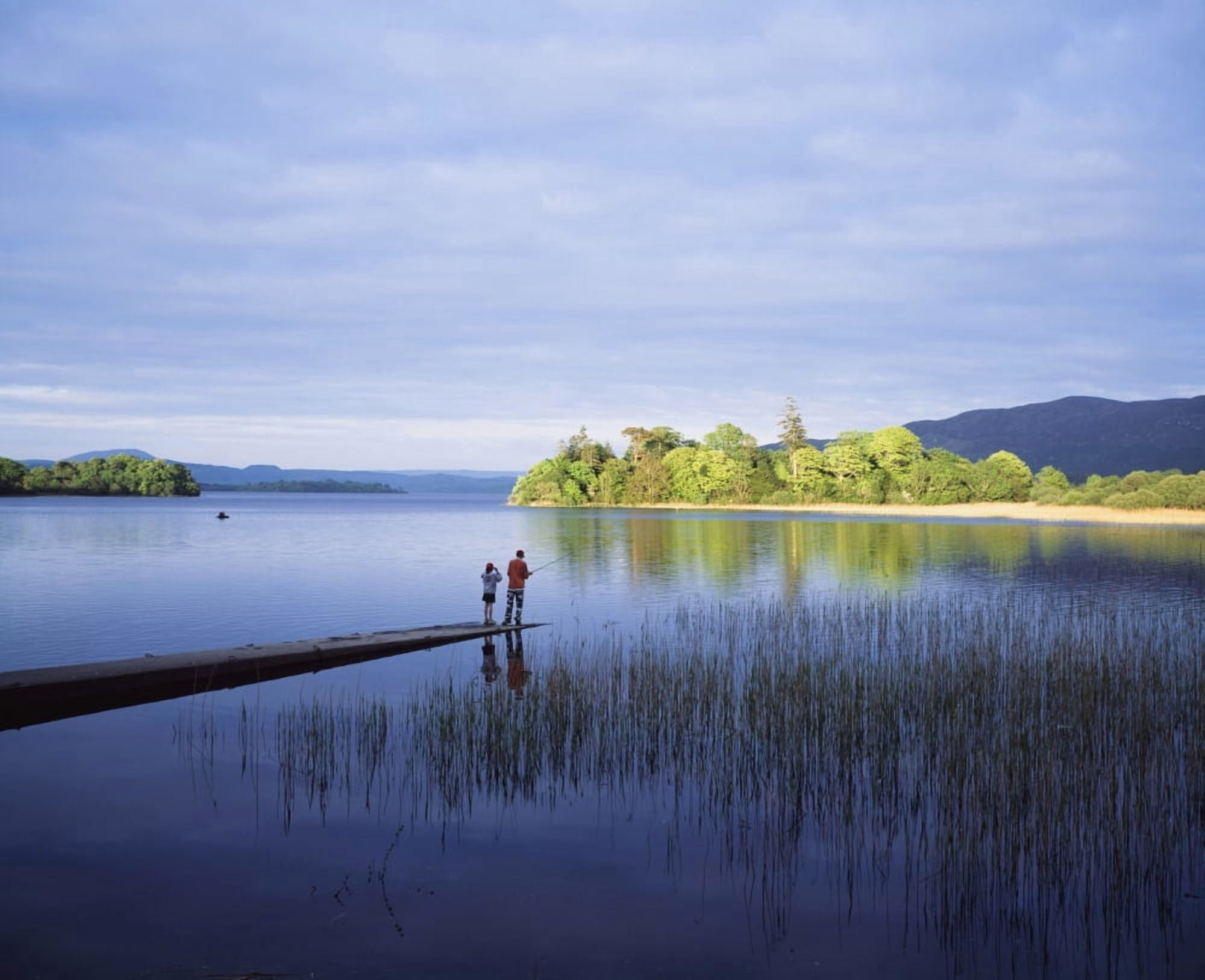Lough Gill Co Sligo Ireland Canvas Art - The Irish Image Collection Design Pics (32 x 26)
