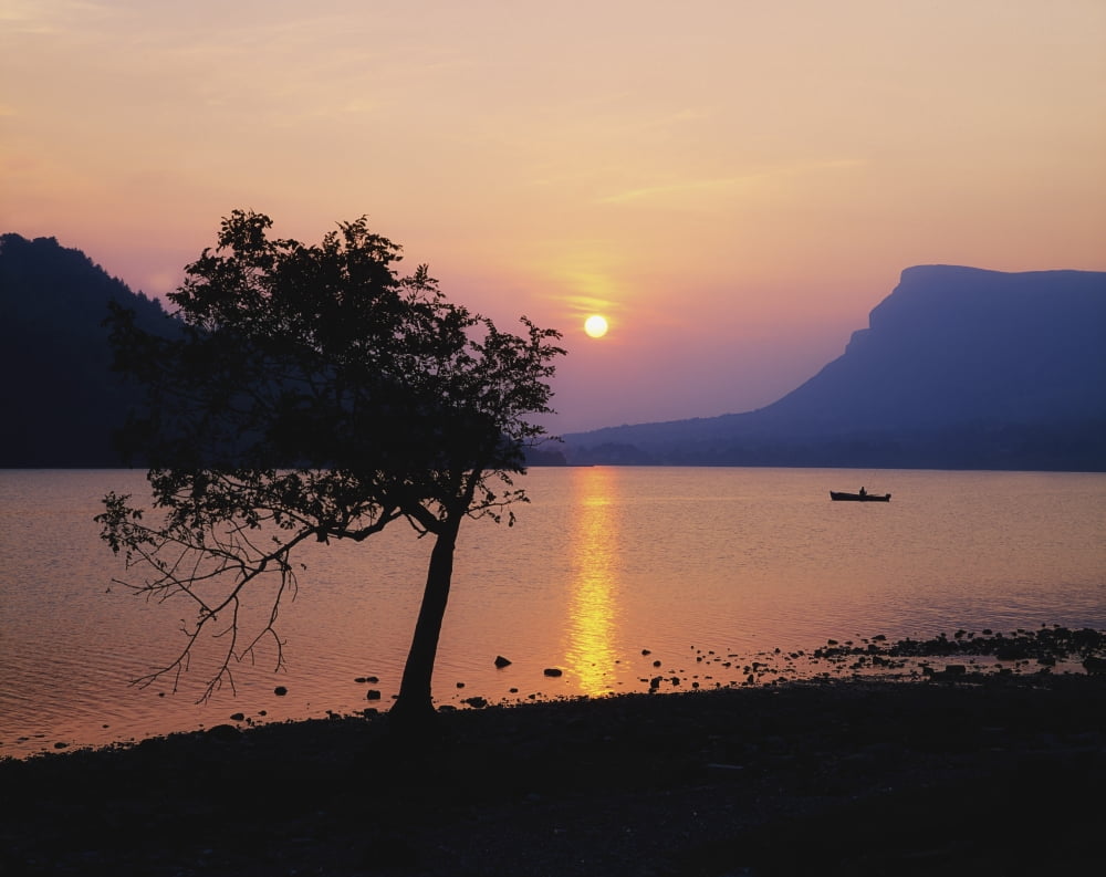 Lough Gill Co Sligo Ireland Irish Landscape Canvas Art - The Irish Image Collection Design Pics (34 x 26)
