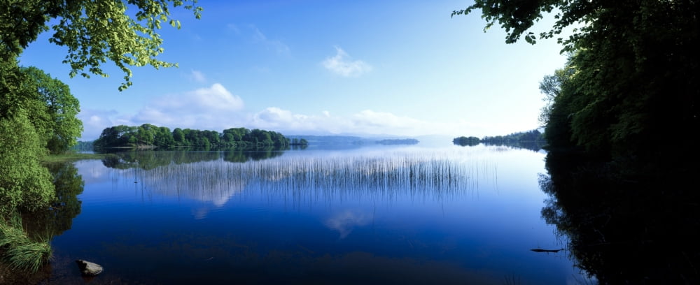 Lough Gill Co Sligo Ireland Irish Landscape Canvas Art - The Irish Image Collection Design Pics (44 x 18)